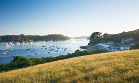 Helford River at Helford Passage. Cornwall. England. UK.