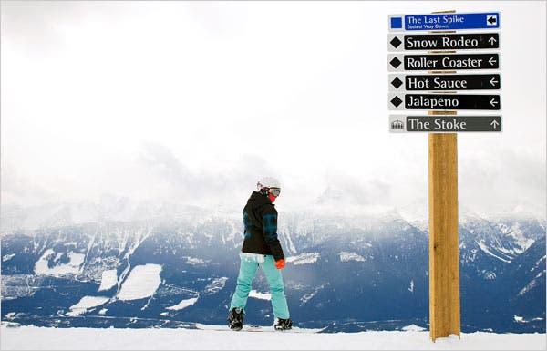 Revelstoke, British Columbia, Once for Heli-Skiers Only